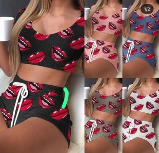 Ladies 2pcs sleep wears