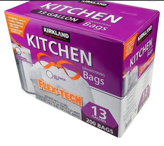 Kitchen Drawstring Trash Bags