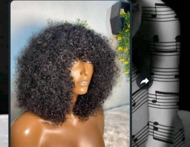 Human hair fringe extremely soft