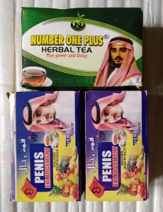 Number One Plus Herbal Powder+2 Penis Enlargement Powder Tea