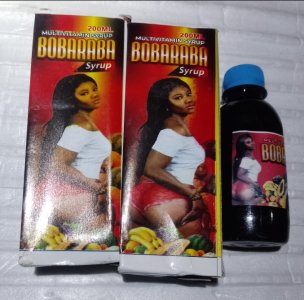 2 Bottles Bobaraba Syrup for Butt and Hips Enlargement