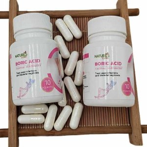 Nature's Cure Boric Acid Vagina Suppository Yoni Pops -10pills