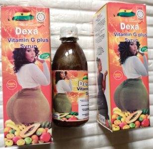 Dexa Vitamin G Plus Syrup for Butt and Breast Enlargement