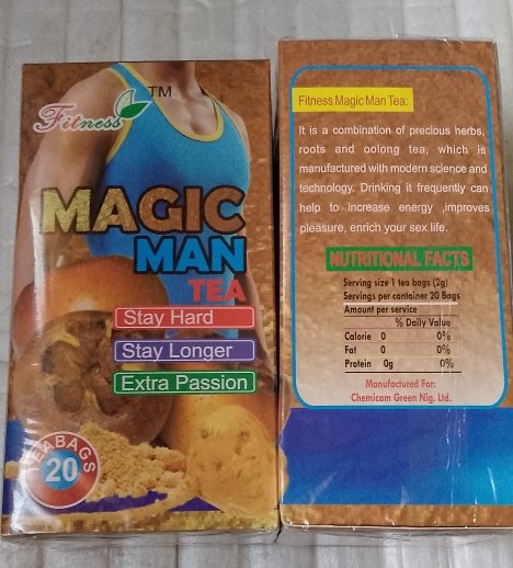 Magic Man Tea for Sexual Enhancement