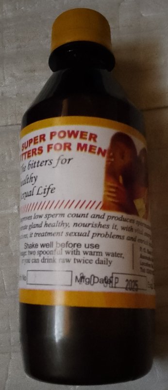 Super Power Bitters for Men Sexual Enhancement