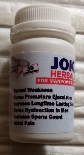 Jokamin Herbal Capsule for Manpower