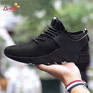Fashion LATEST MEN SNEAKERS -BLACK