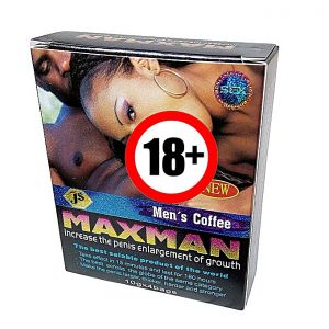 Maxman Penis Enlargement/Erection And Delay Coffee (4 Bags In A Box)