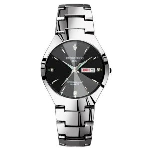 Stainless Steel Clock Quartz Watch